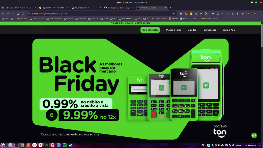 Landing Page Ton
